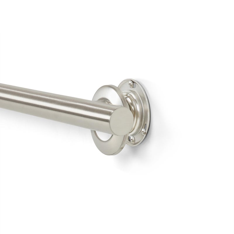 Seachrome 24-inch Coronado Designer Straight Bathroom Shower Grab Bar, Satin Stainless Steel, Brushed Nickel - Image 4